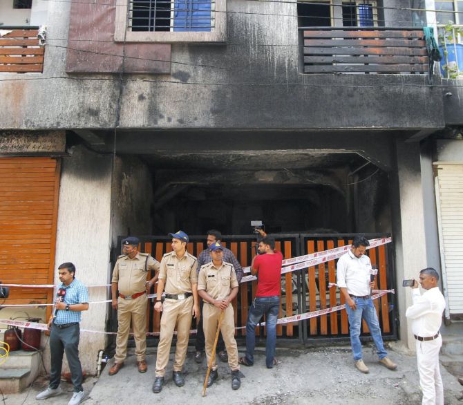 Jilted lover caused Indore blaze that killed 7, arrested - Rediff.com India  News