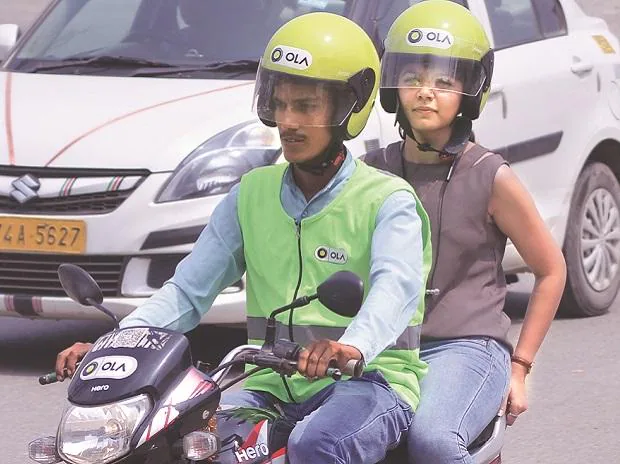 Ola makes inroads into India's hinterlands with bike taxi service |  Business Standard News