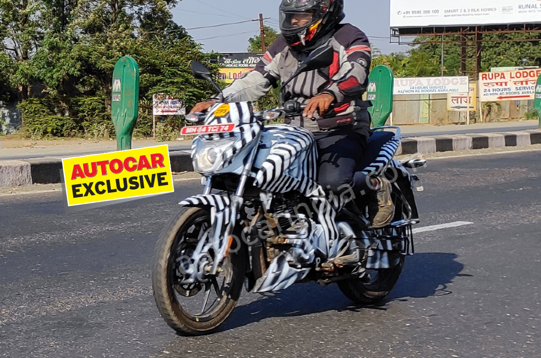 bajaj Pulsar 125 spied