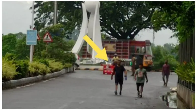 The section of the road usually remains closed for children to cycle and practice skating on Sundays from 6-7 am in the morning.