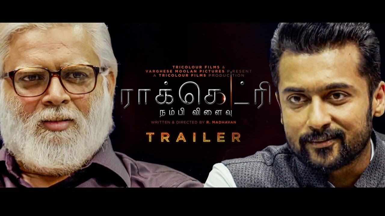 OFFICIAL: Rocketry Tamil Trailer Review| R. Madhavan, Suriya, Simran Bagga|  Nambi Narayanan - YouTube