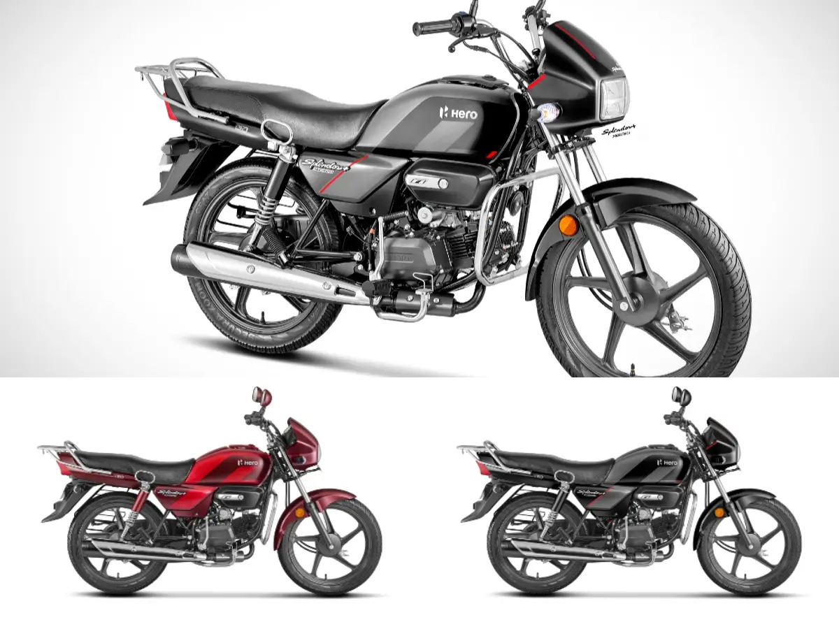 2024 hero splendor+ xtec 2.0 gets 3 colours