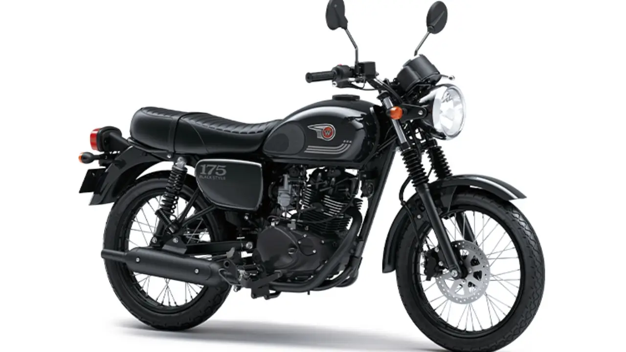 2025 Kawasaki W175 se blackstyle