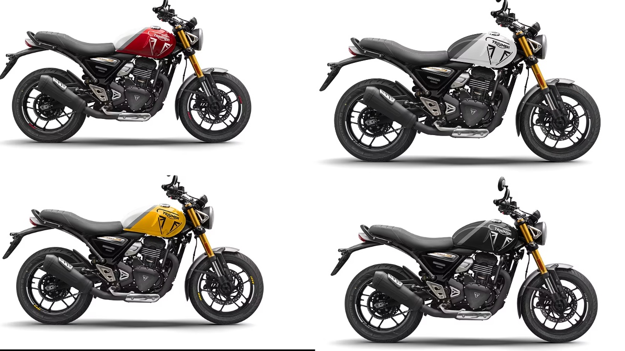 2025 triumph speed 400 new colours