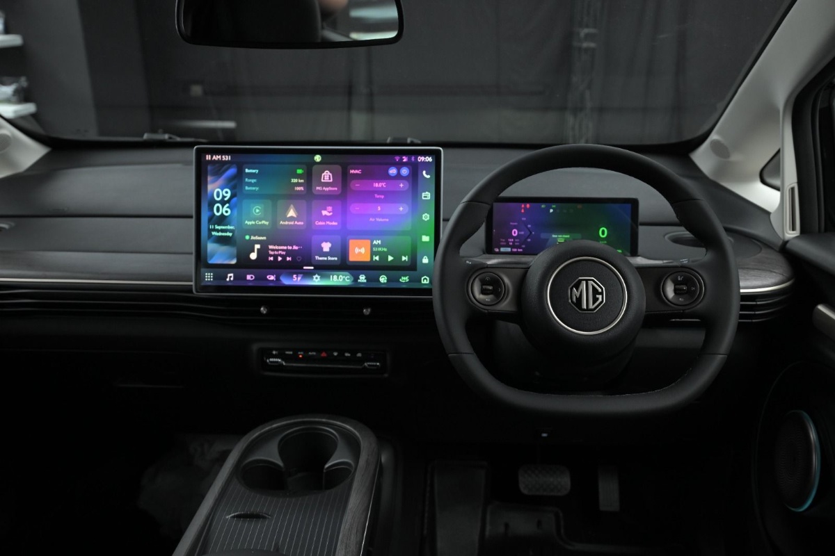 MG Windsor EV interior