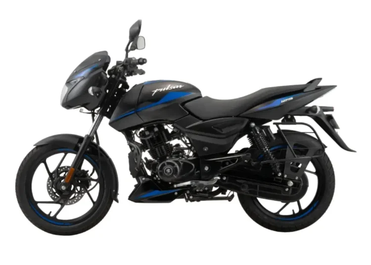 2025 bajaj pulsar 125 single seat blue