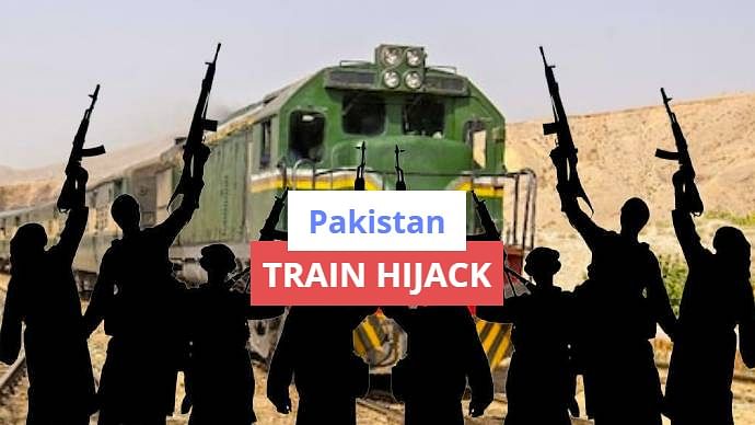 Balochistan Train Hijack - சித்திரிப்புப் படம்